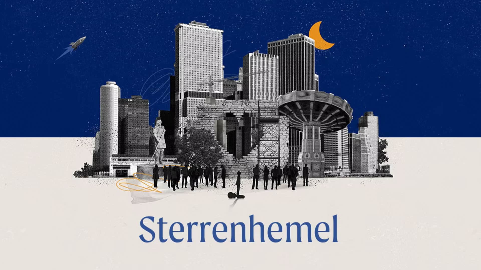 Illustratie van Sterrenhemel, het album van Matthijn Buwalda